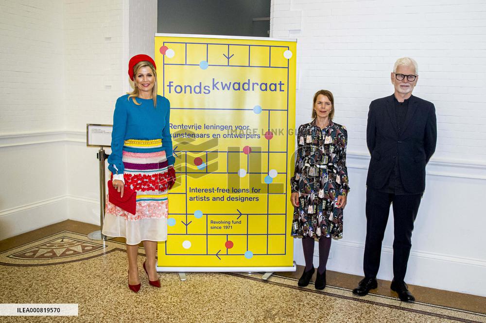 Queen Maxima Attends Attends The Kwadraat Foundation Jubilee - Amsterdam