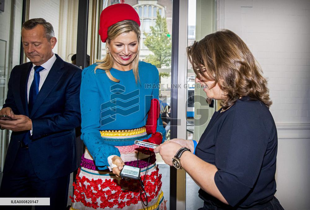 Queen Maxima Attends Attends The Kwadraat Foundation Jubilee - Amsterdam