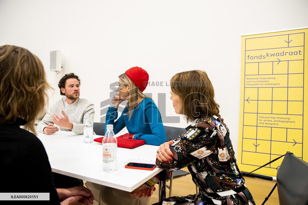 Queen Maxima Attends Attends The Kwadraat Foundation Jubilee - Amsterdam