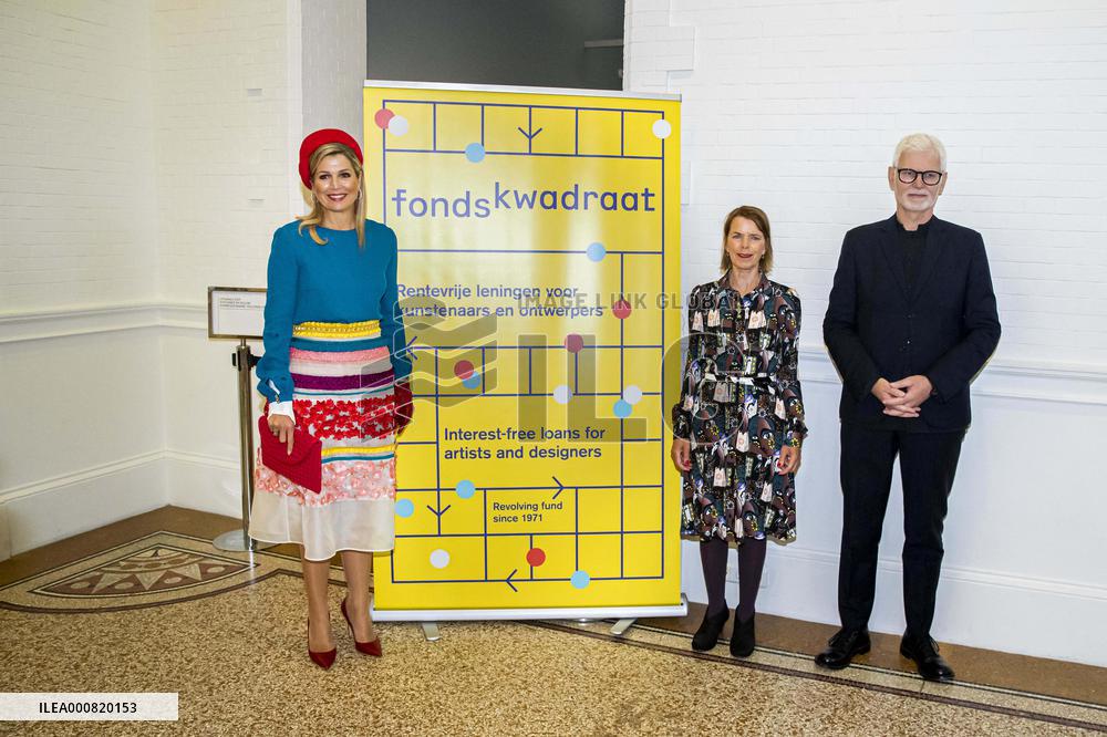 Queen Maxima Attends Attends The Kwadraat Foundation Jubilee - Amsterdam