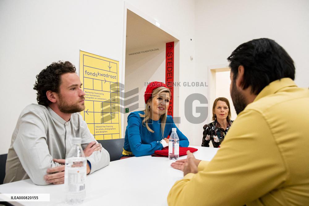 Queen Maxima Attends Attends The Kwadraat Foundation Jubilee - Amsterdam