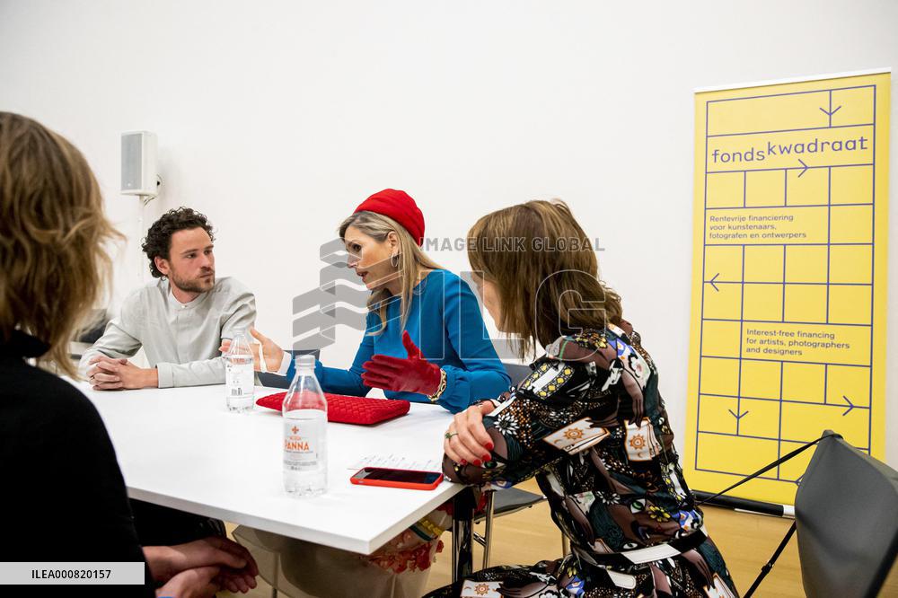 Queen Maxima Attends Attends The Kwadraat Foundation Jubilee - Amsterdam