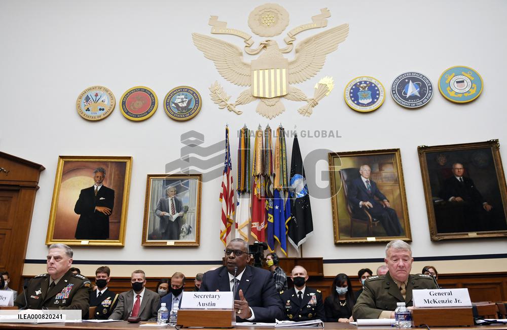 Senate Armed Services Committee hearing on conclusion of Afghanistan military operations