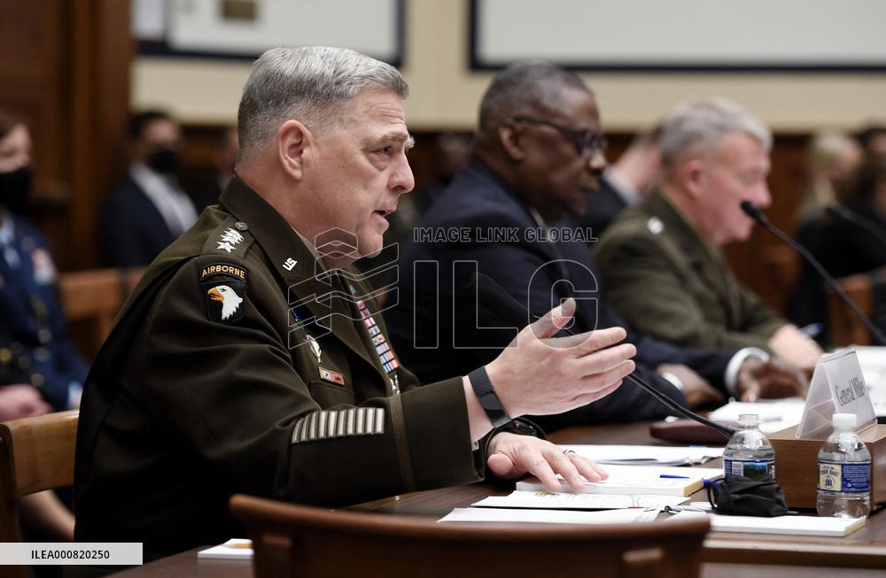 Senate Armed Services Committee hearing on conclusion of Afghanistan military operations