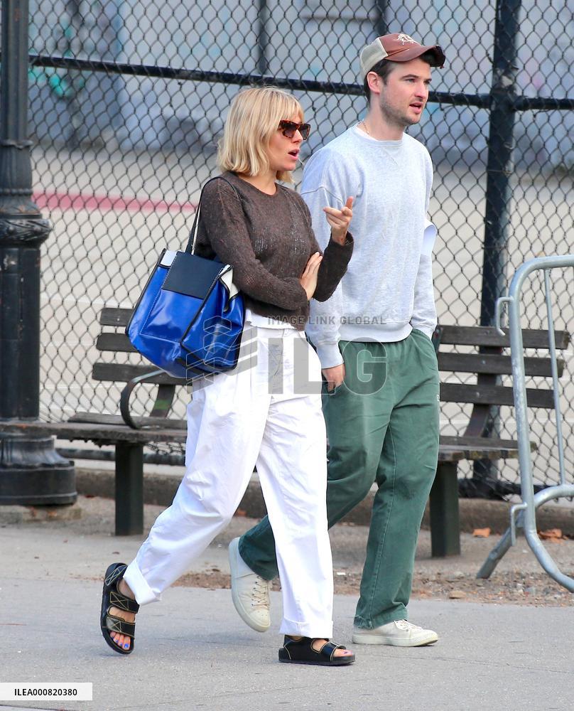 Sienna Miller And Tom Sturridge Out - NYC