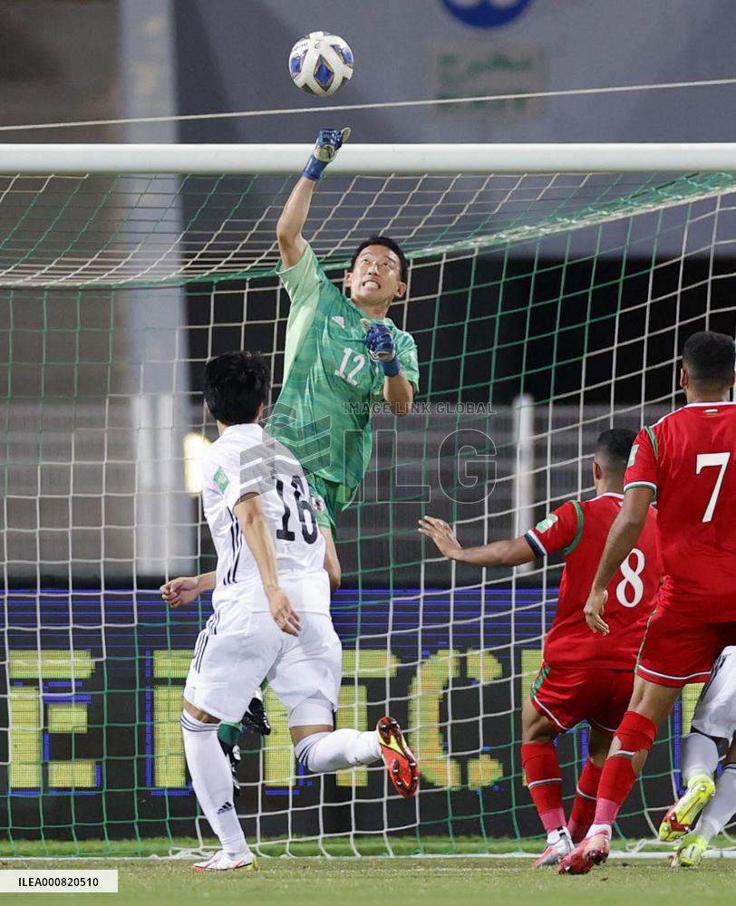 Football: Japan-Oman World Cup qualifier