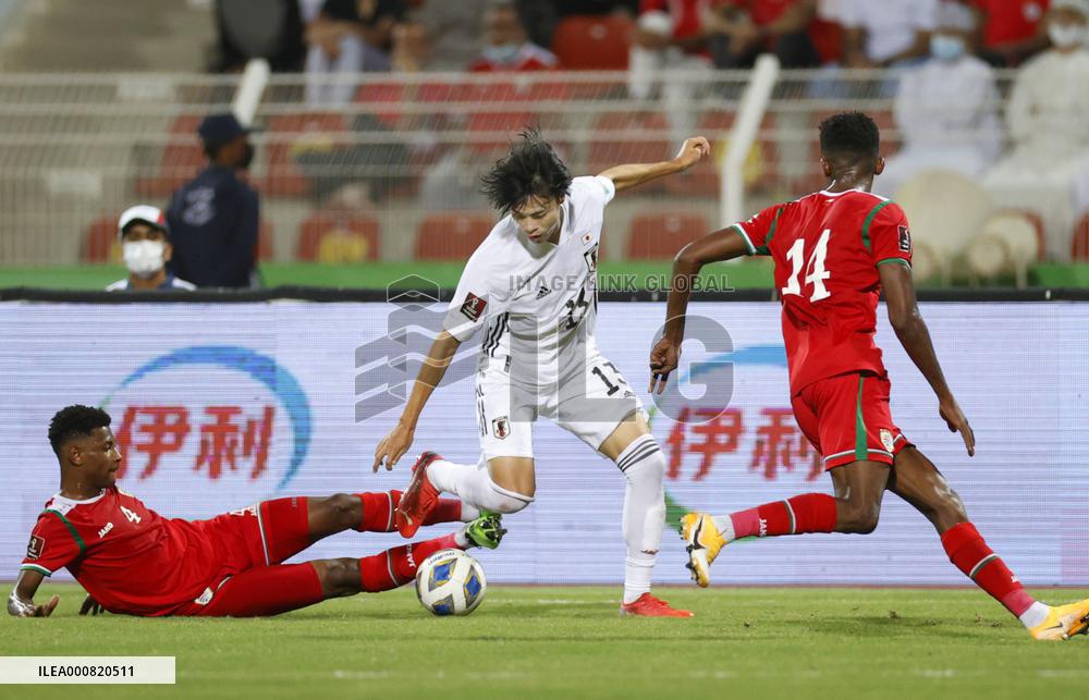 Football: Japan-Oman World Cup qualifier