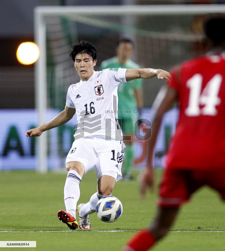 Football: Japan-Oman World Cup qualifier
