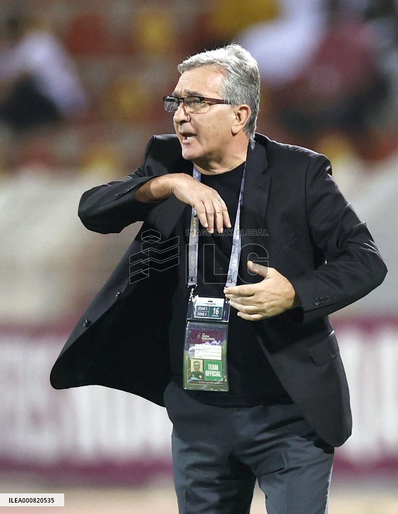 Football: Oman-Japan World Cup qualifier