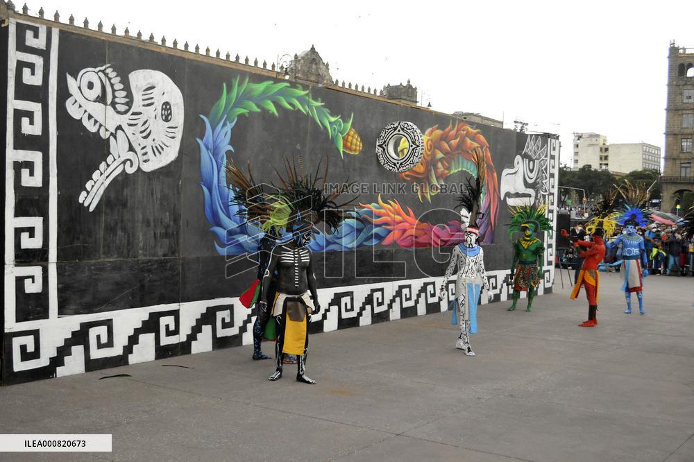 Pre-Hispanic Ceremony - Mexico City