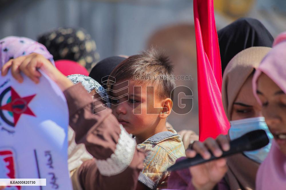 Women In Solidarity With The Prisoner Anhar Al-Deek - Gaza