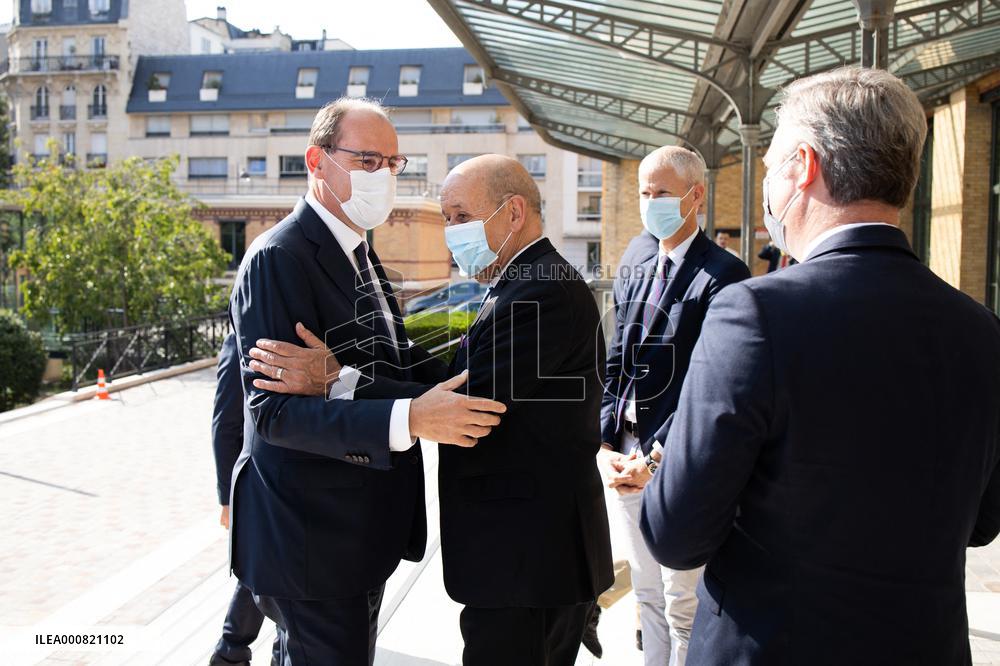 Jean Castex speech to european abassadors - Paris