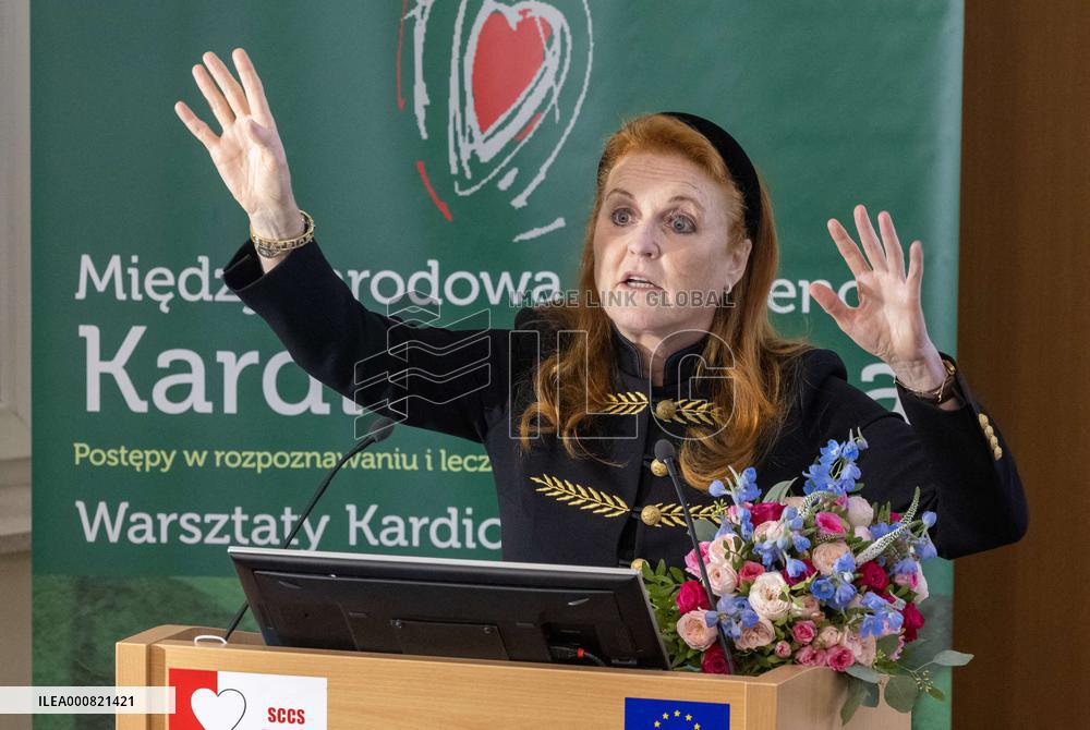 Sarah Ferguson Visits Children Hospital - Poland