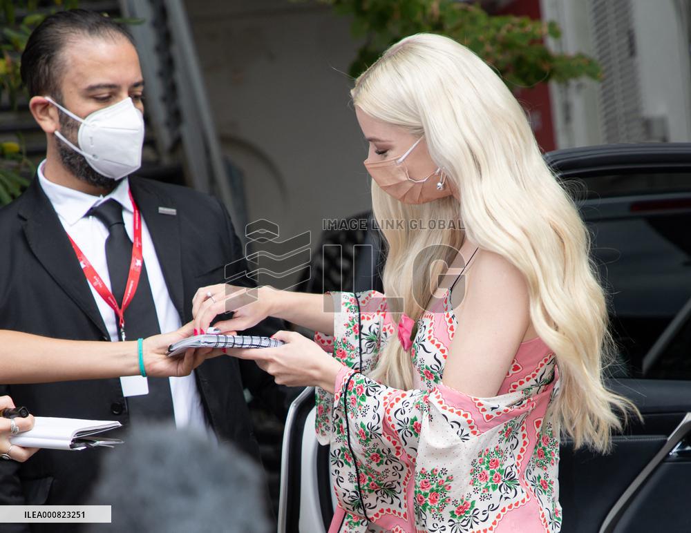 78th Mostra - Anya Taylor Joy Arrives To Casino Palace