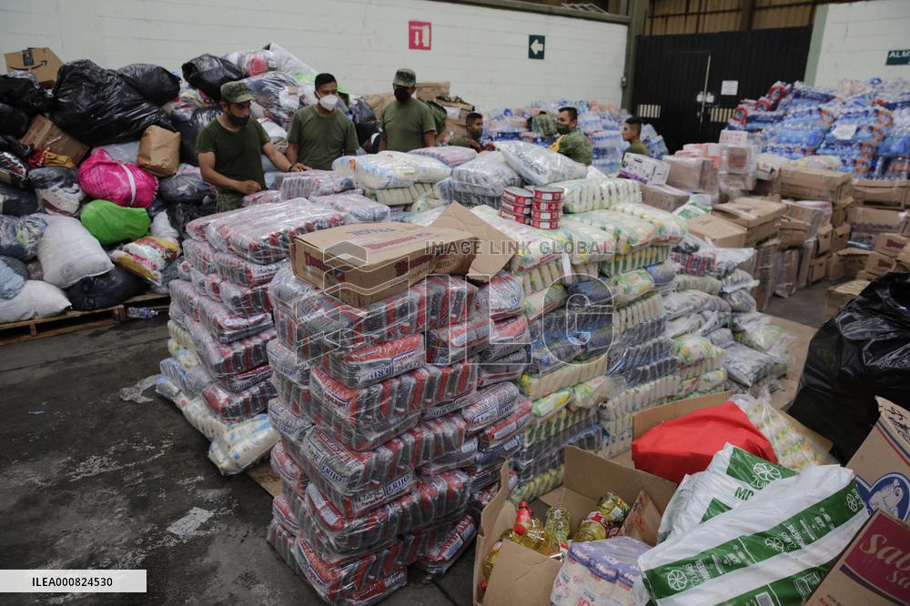 Support Out For Victims Of Hurricane Grace - Mexico