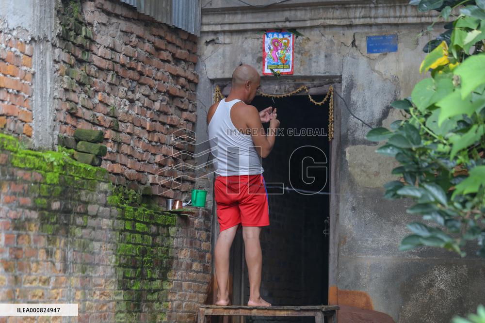 Naag Panchami festival or Snake worship festival being observed