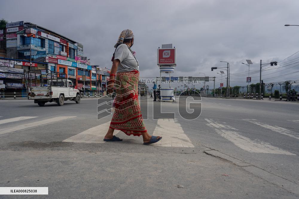 first day of Kathmandu valley after prohibitory order due to cor
