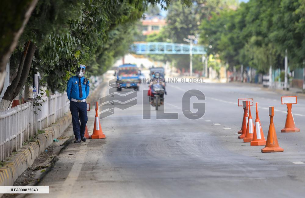 first day of Kathmandu valley after prohibitory order due to cor
