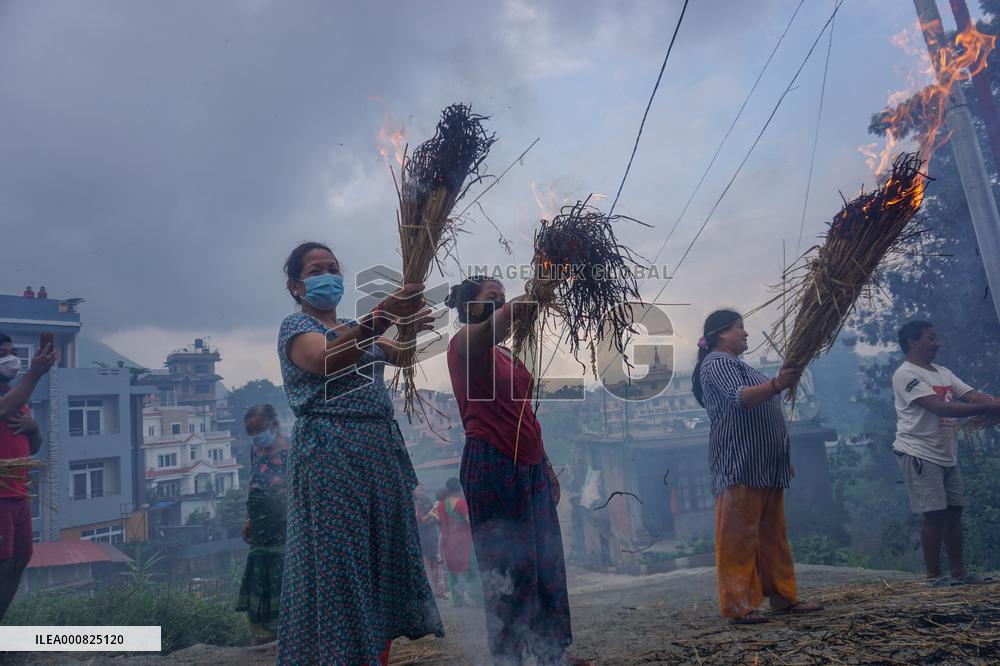 Final Day of Chariot Festival in Nepal