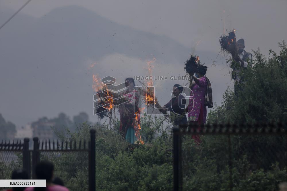 Final Day of Chariot Festival in Nepal