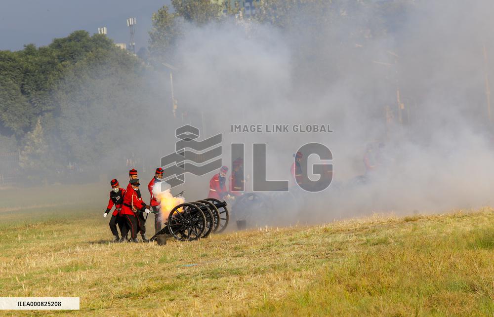 Fulpati, seventh day of Dashain festival in Nepal