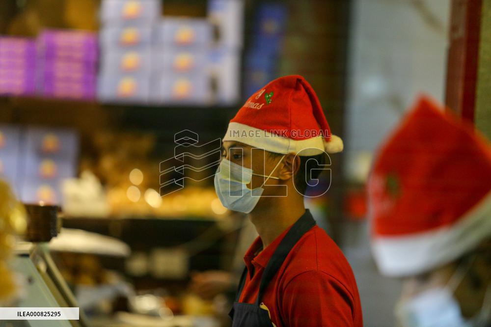 Christmas Preparation in Kathmandu
