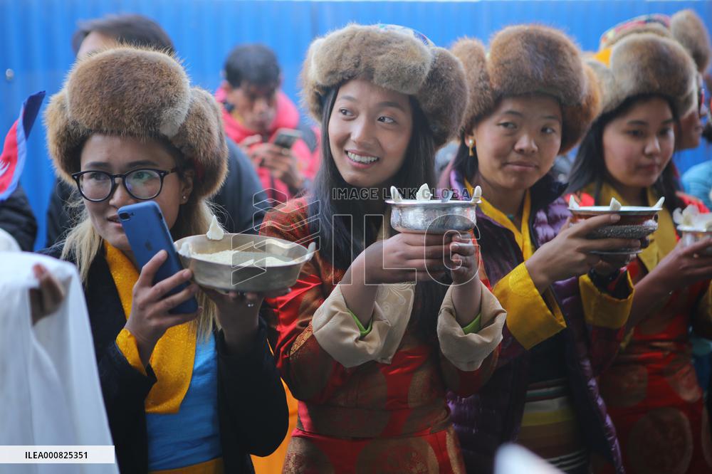 Nepali climber returns home after climbing Mount K2.