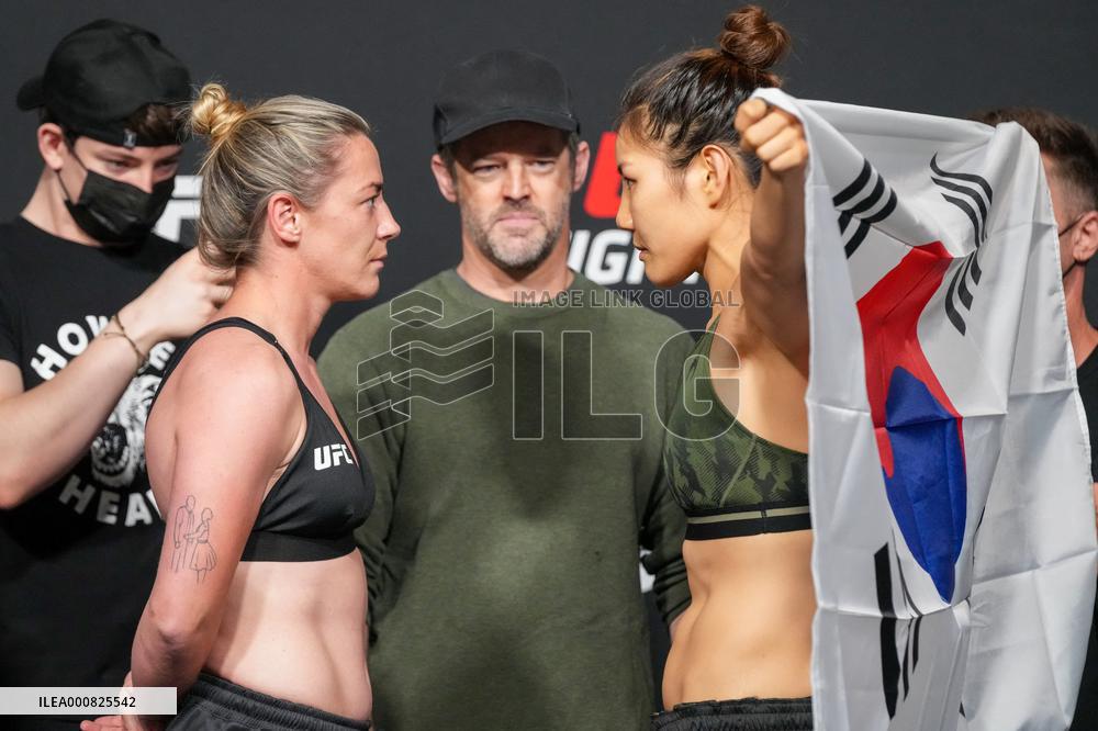 UFC Vegas 36 Weigh-In - Las Vegas