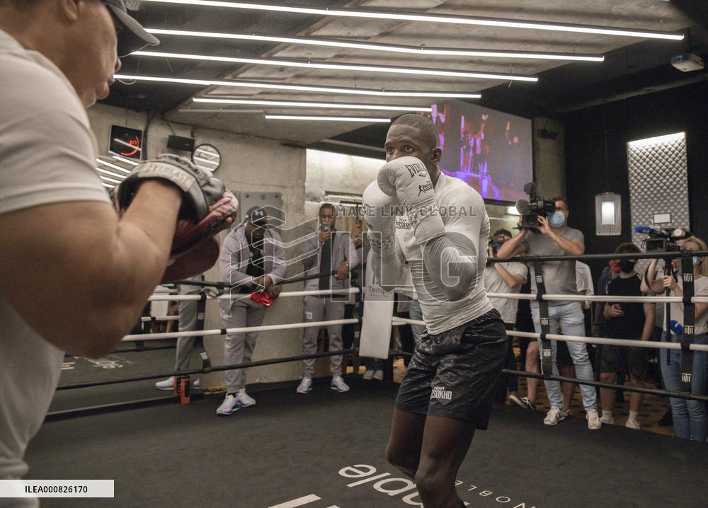 Tony Yoka Private Training Session - Paris