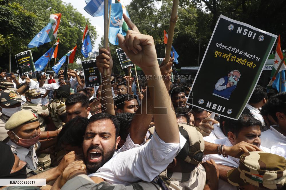Anti-Modi Protest - New Delhi