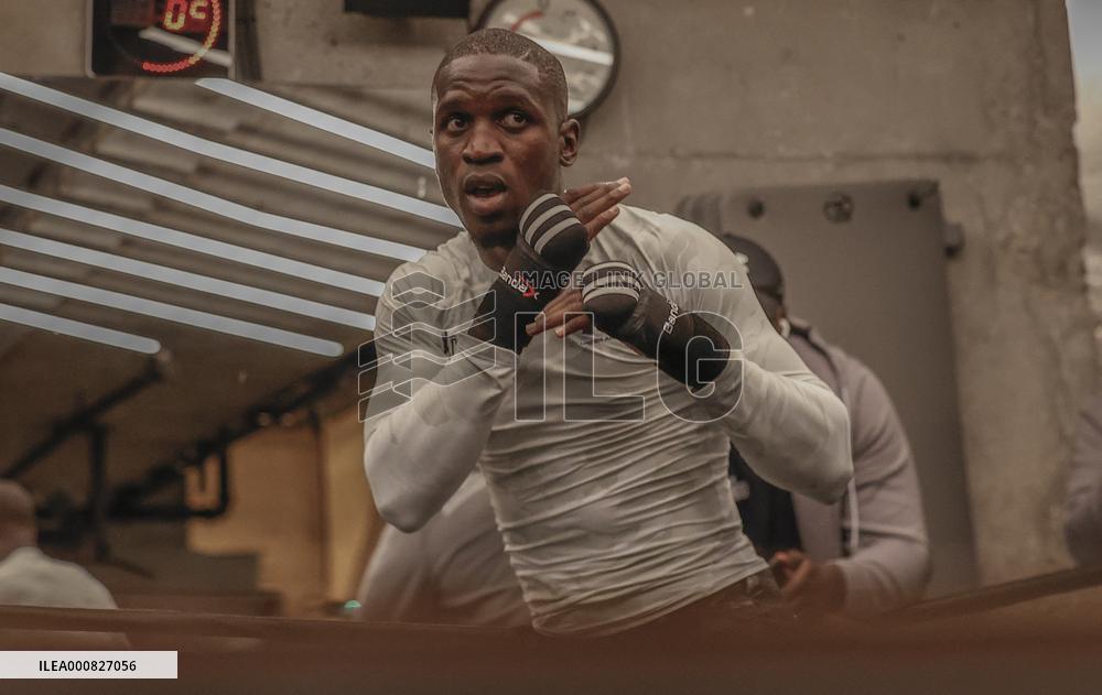Tony Yoka Private Training Session - Paris