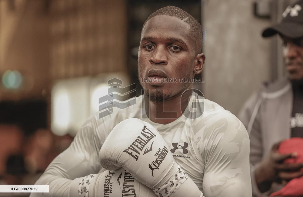 Tony Yoka Private Training Session - Paris