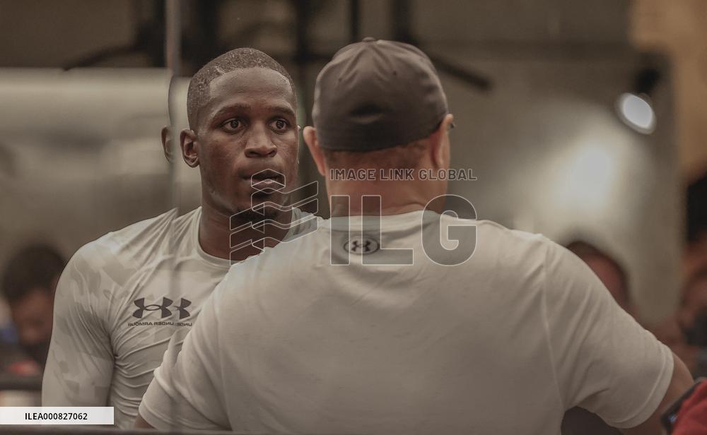 Tony Yoka Private Training Session - Paris