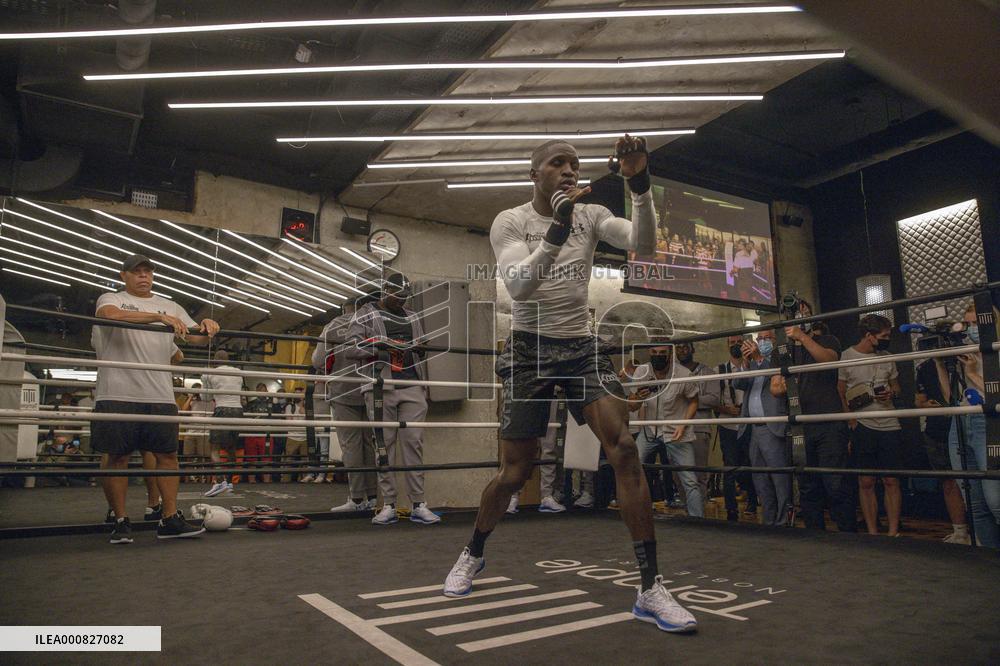 Tony Yoka Private Training Session - Paris