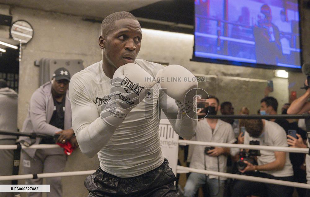 Tony Yoka Private Training Session - Paris