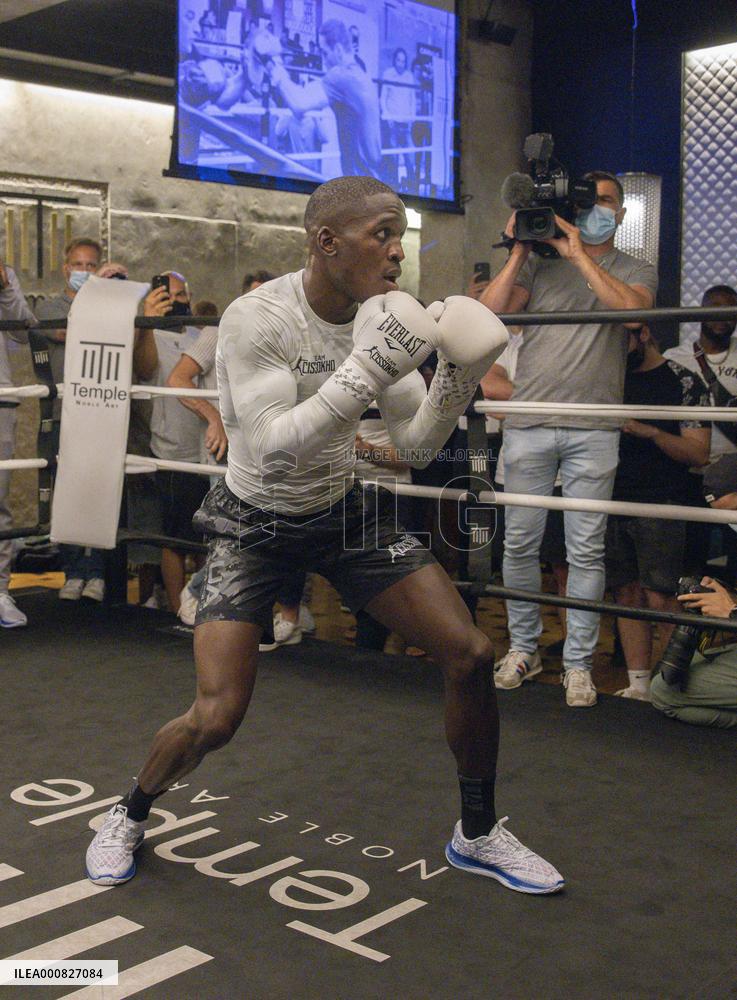 Tony Yoka Private Training Session - Paris