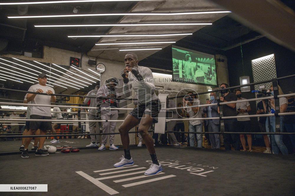 Tony Yoka Private Training Session - Paris