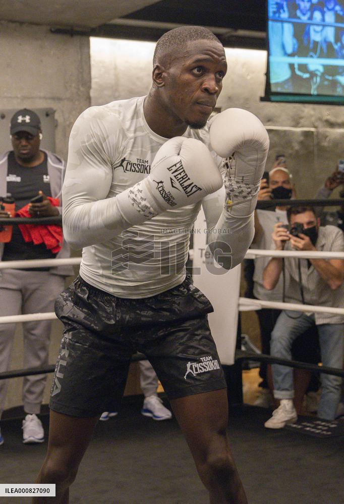 Tony Yoka Private Training Session - Paris