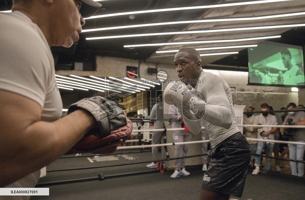 Tony Yoka Private Training Session - Paris