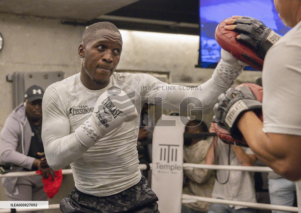 Tony Yoka Private Training Session - Paris