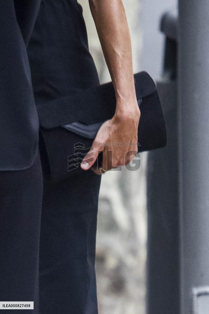 Queen Letizia Arrives At Retina Eco Awards - Madrid
