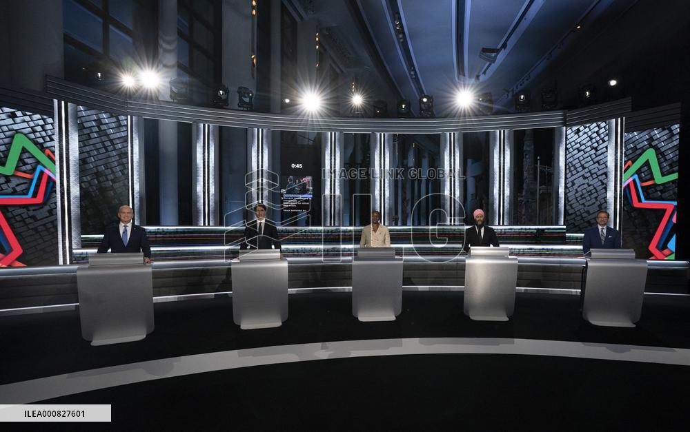 Federal Election French-Language Leaders Debate - Canada