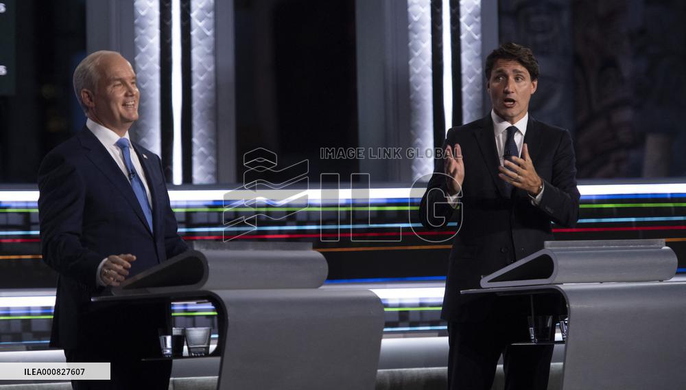 Federal Election French-Language Leaders Debate - Canada