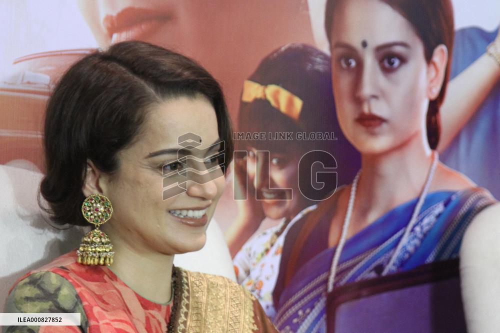 Kangana Ranaut During Her Latest Film Promotion - New Delhi