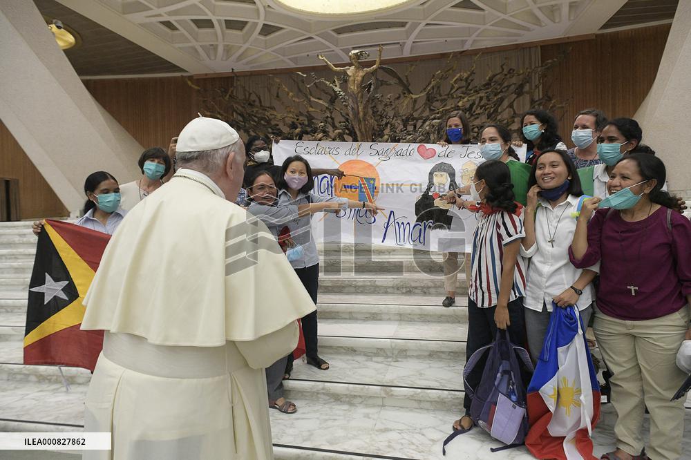Pope Francis Weekly General Audience - Vatican