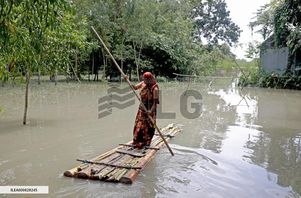 Tangail Sadar Upazila Flooded By River Overflow - Bangladesh