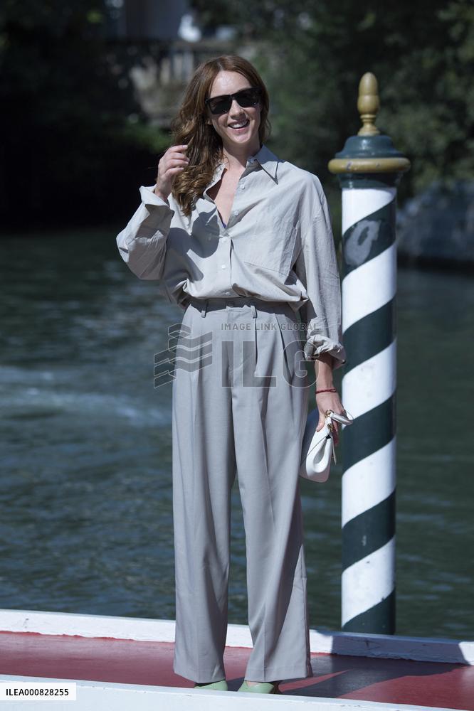 Venice - Arrivals Cristiana Capotondi AM