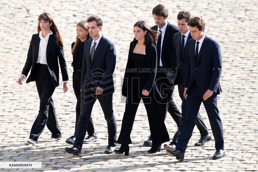 Jean-Paul Belmondo National Tribute - Paris.