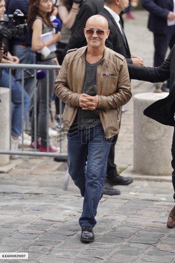 Jean-Paul Belmondo Funeral - Paris