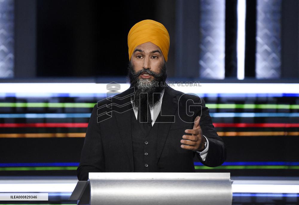 Federal Election English-Language Leaders Debate - Canada